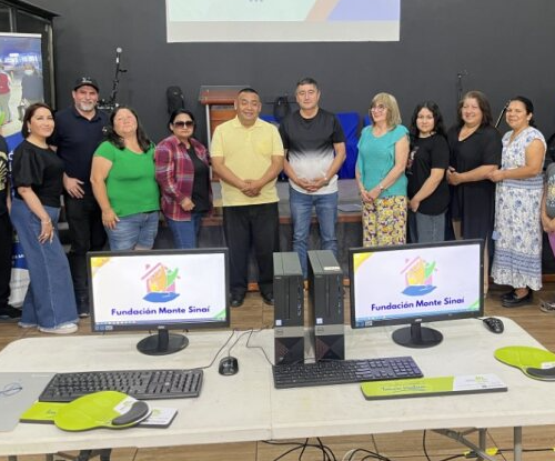Campaña de “Capacitación de alfabetización digital para personas mayores” junto a la fundación Monte Sinaí